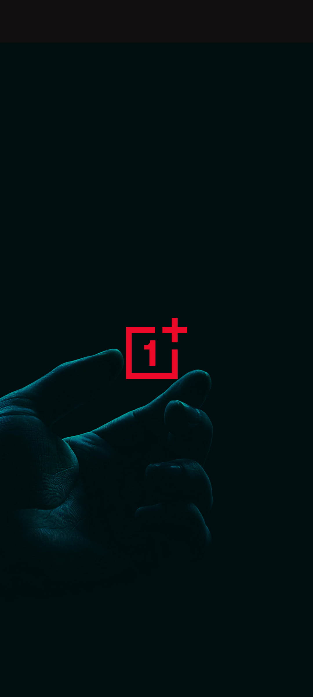 OnePlus Nord Logo Met Hand Muurpapier