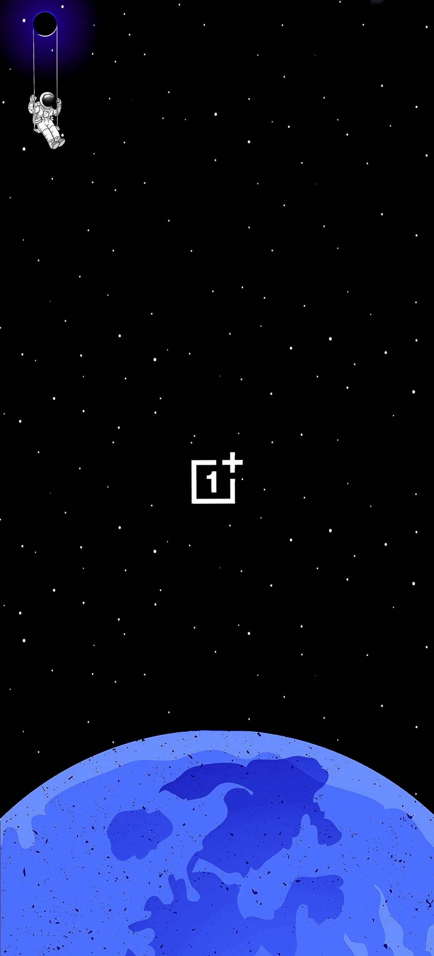 OnePlus Nord Logo Op Ruimte Muurpapier