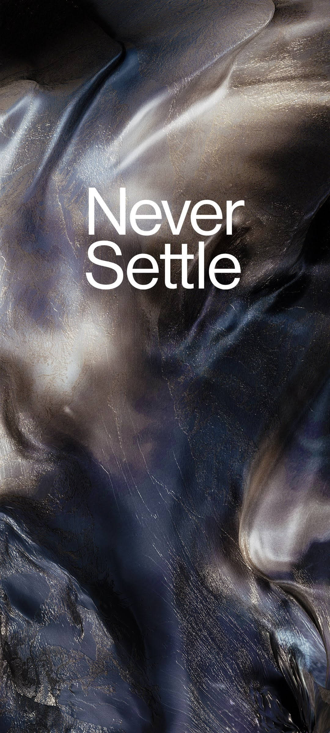 OnePlus Nord Never Settle Val Marmer Muurpapier