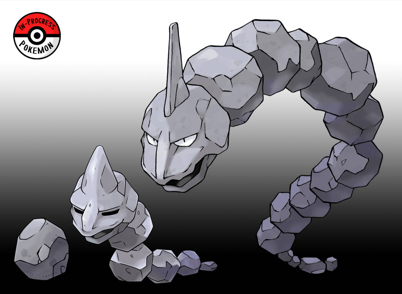 Onix Evolusie Van Klein Rots Muurpapier