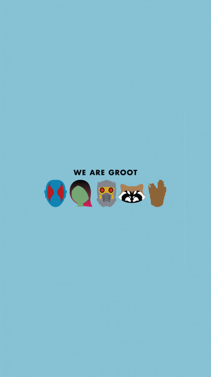Ons Is Groot Marvel Estetika Muurpapier
