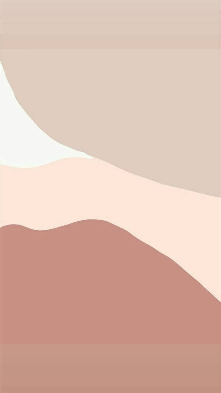 Onskrif: "Glamorous Peach Aesthetic iPhone Wallpaper" Muurpapier