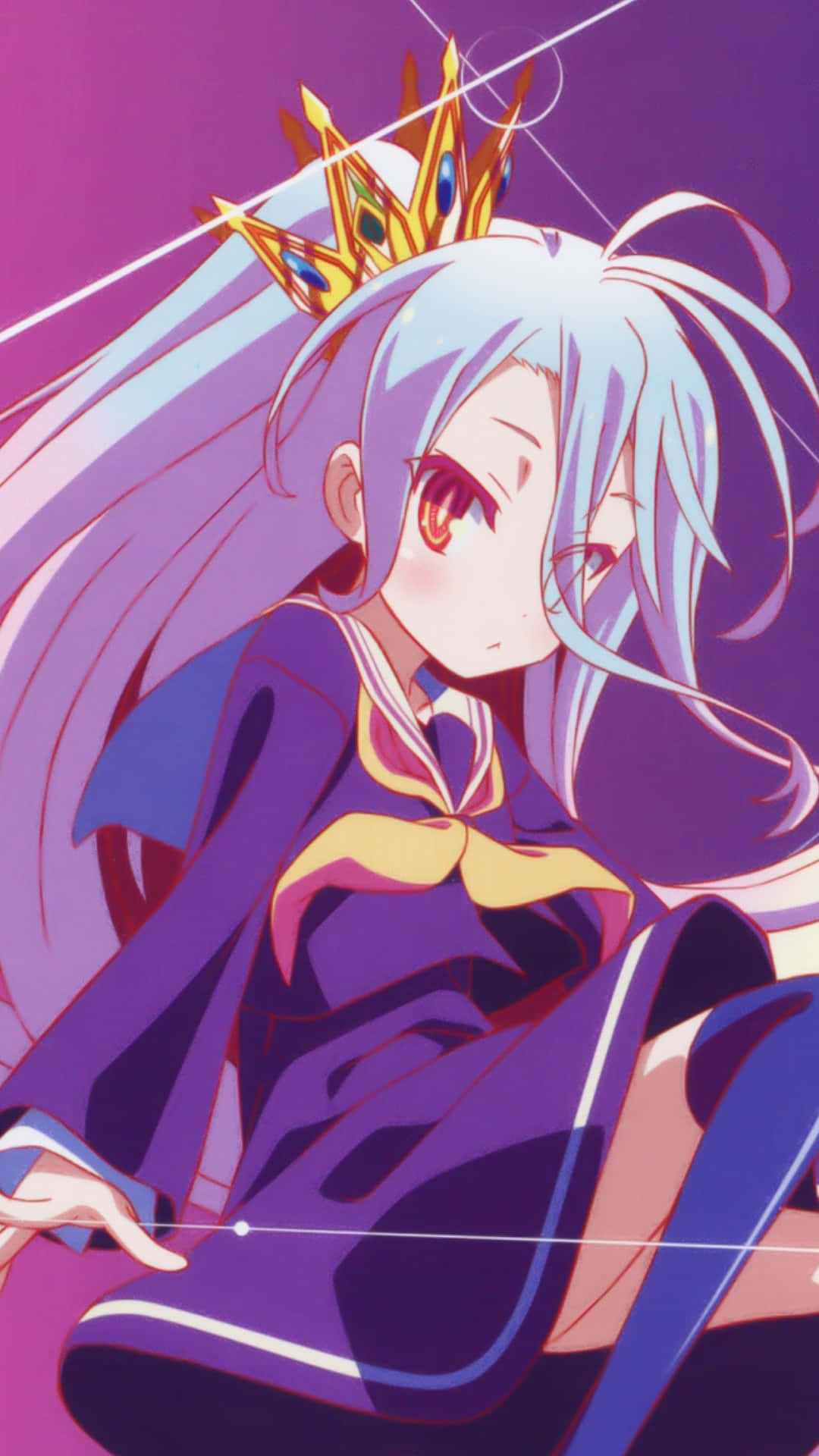 Ontdek die wêreld van No Game No Life Muurpapier