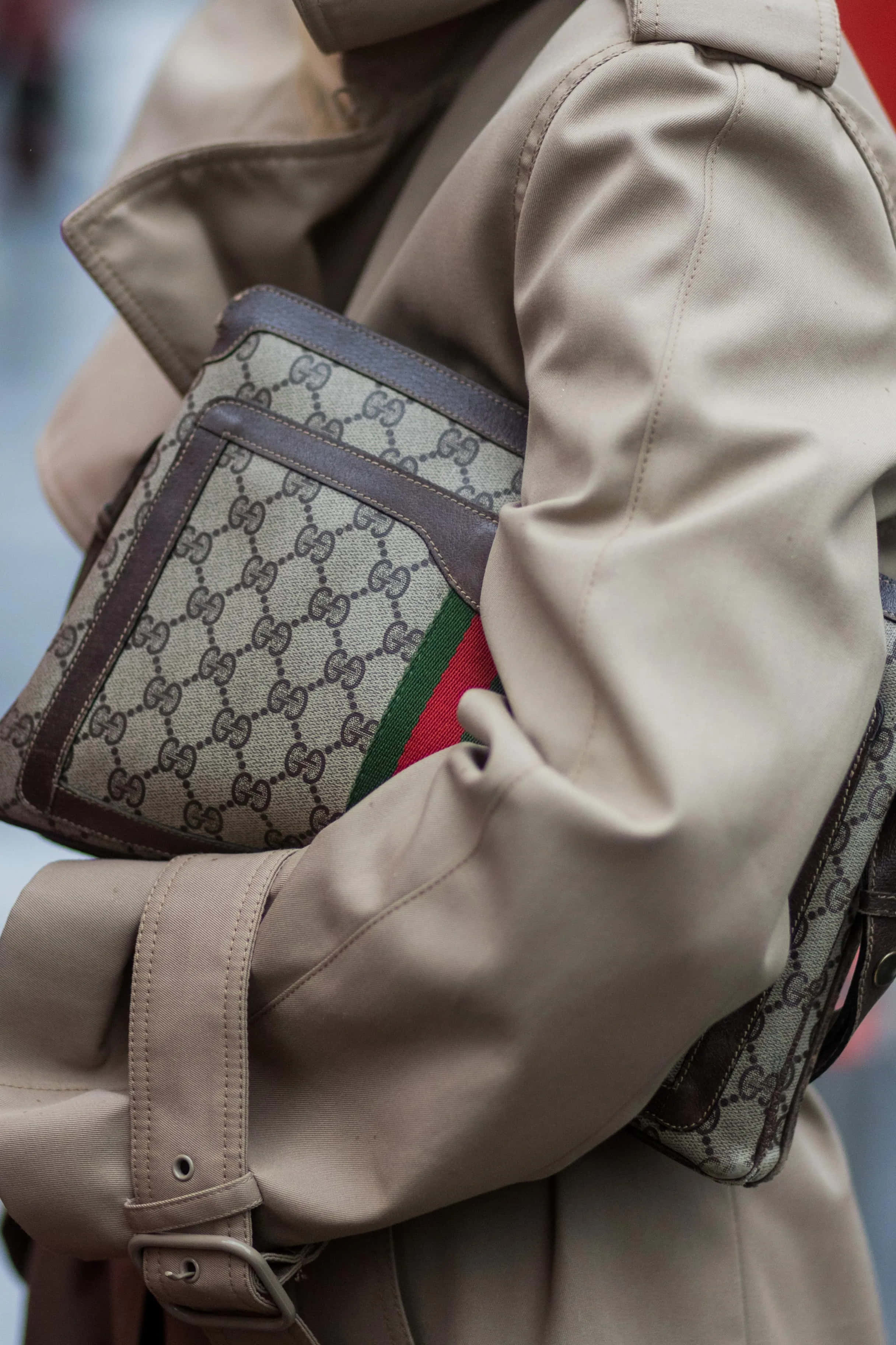 Ontdek ikoniese style in die Gucci-versameling Muurpapier