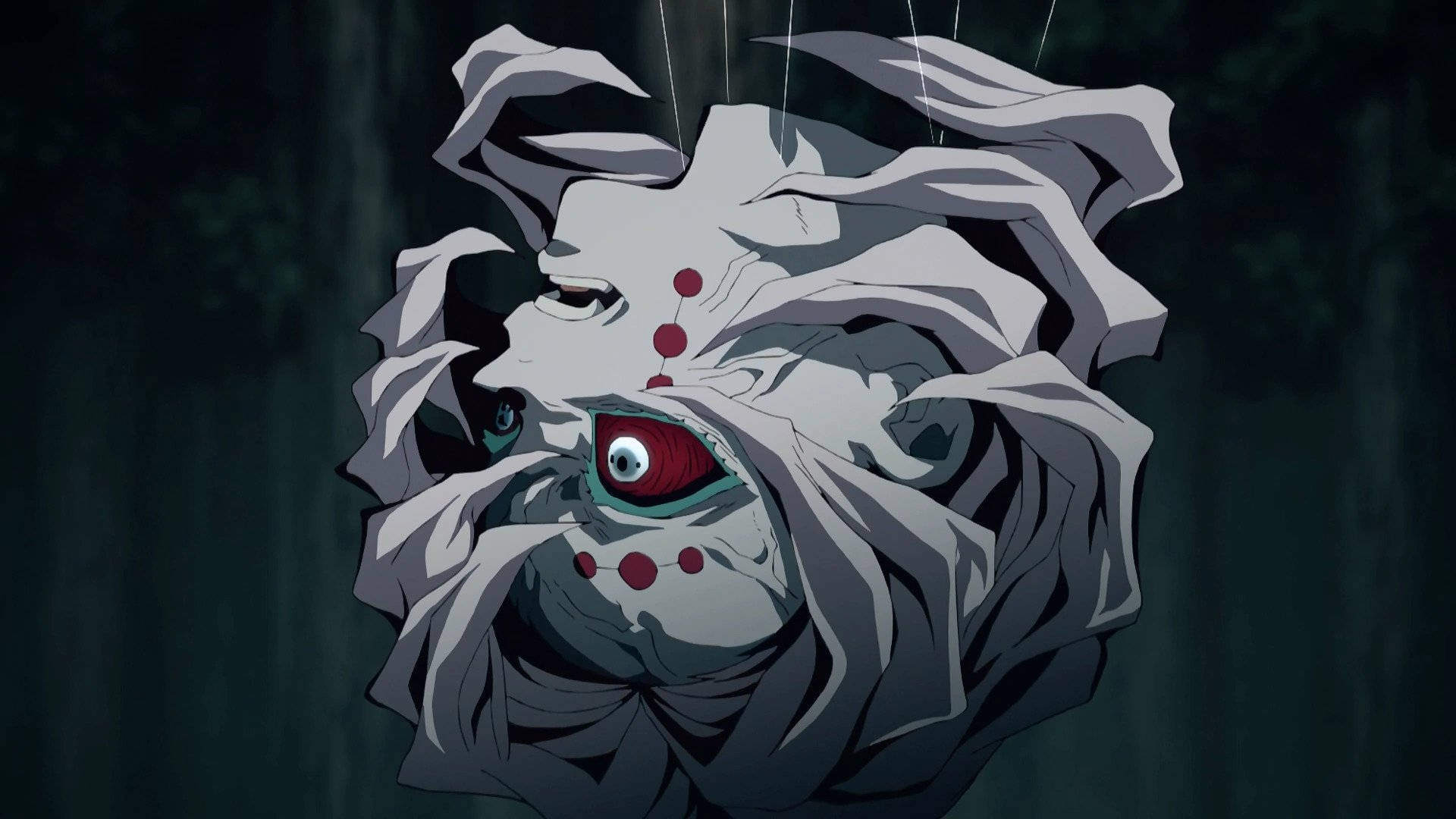 Onthoofde Rui Demon Slayer Muurpapier