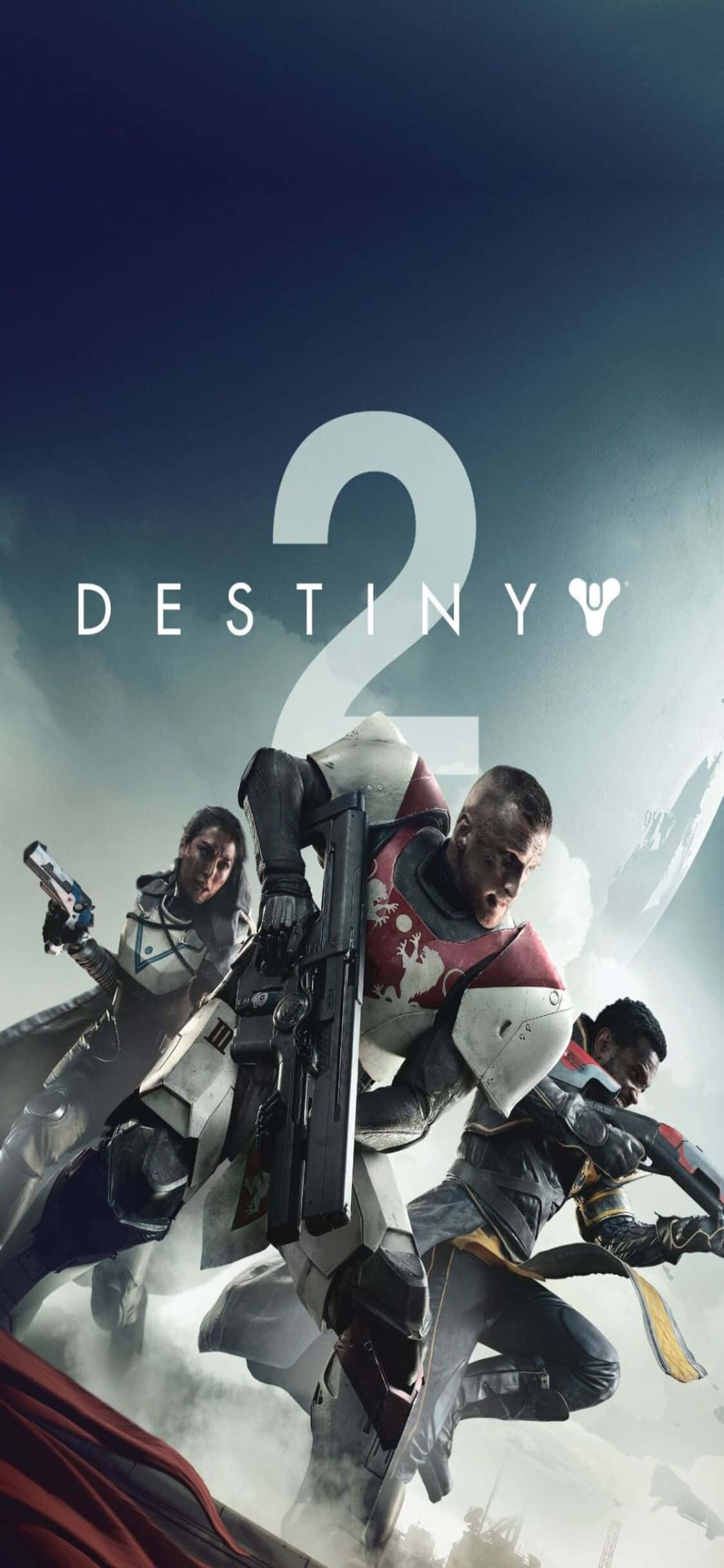 Ontketen die Avontuur van ‘Destiny 2’ op 'n iPhone Xs Muurpapier