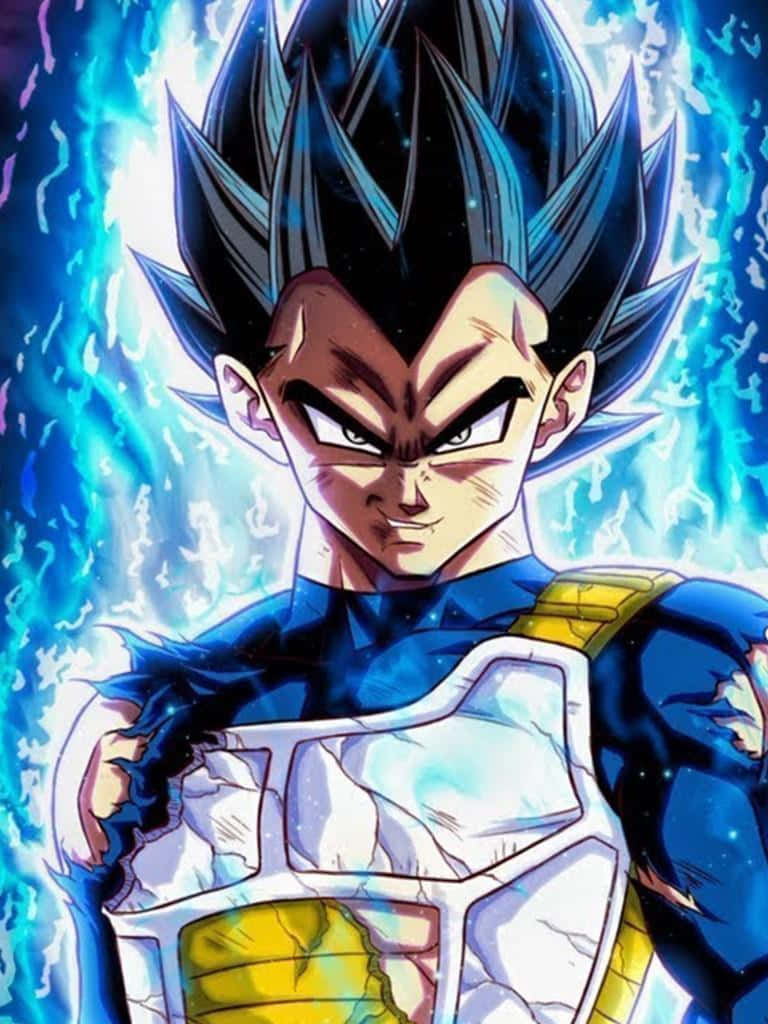 Ontketen die krag van Vegeta Ultra Ego! Muurpapier