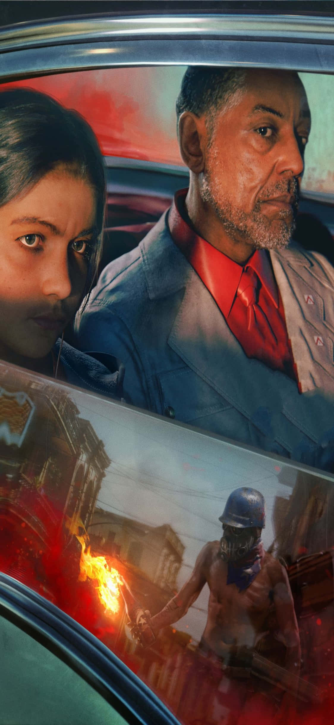 Ontketen Felle Woede met iPhone X en Far Cry 3 Muurpapier