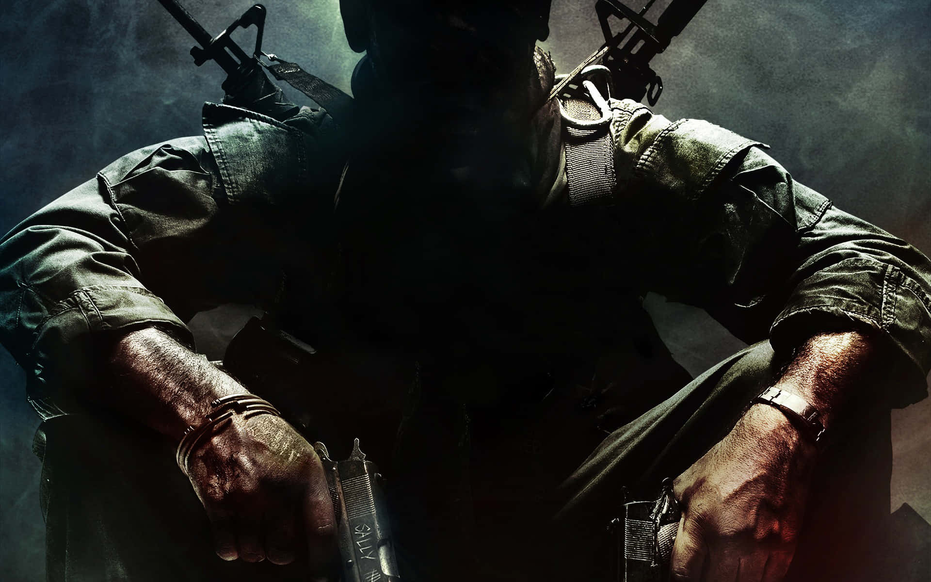 Ontketen harde militêre aksie in Call Of Duty Black Ops 1 Muurpapier
