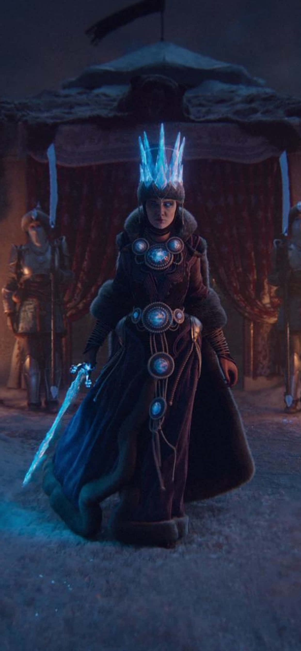 Ontketen Totale Oorlog en Veg die Hunne in Attila op iPhone Xs Max Muurpapier