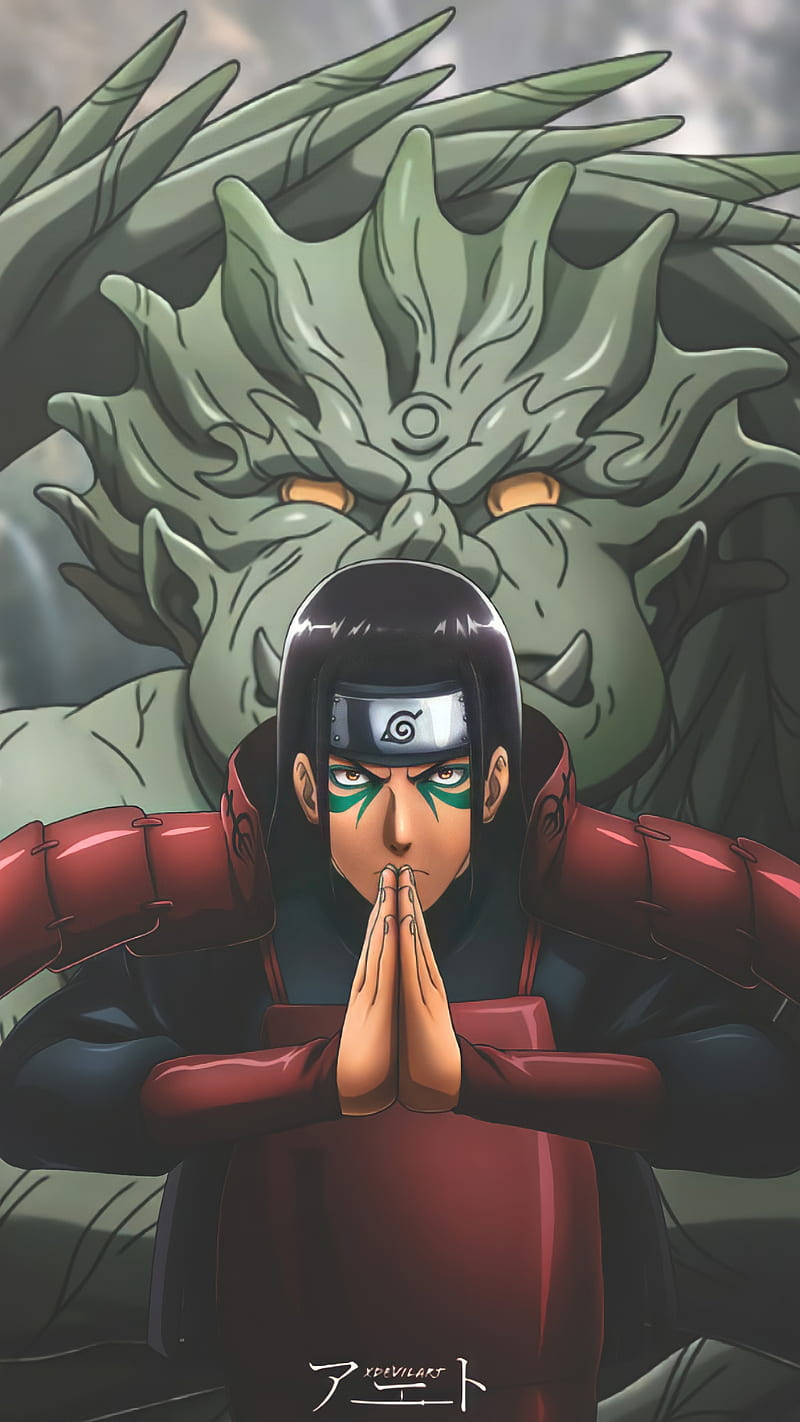 Ontsaglike Hashirama Foon Draak Muurpapier