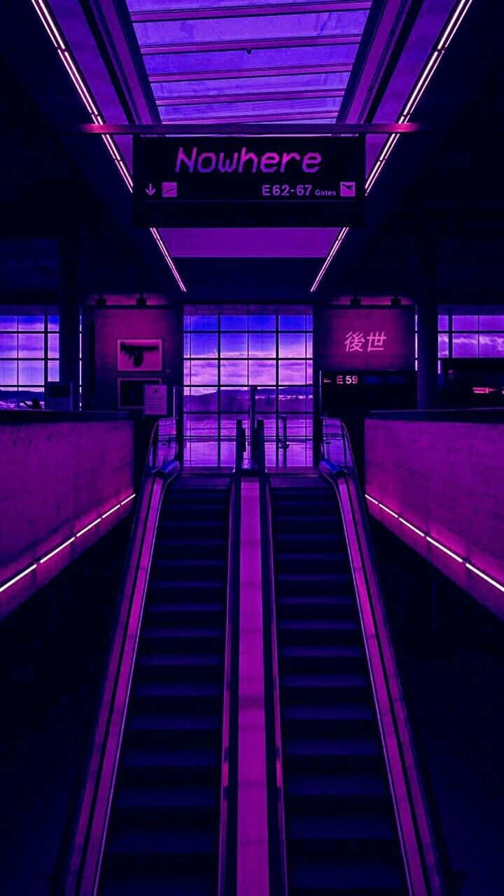 "Ontsluit anderwêreldse ervarings met Neon Aesthetic" Muurpapier