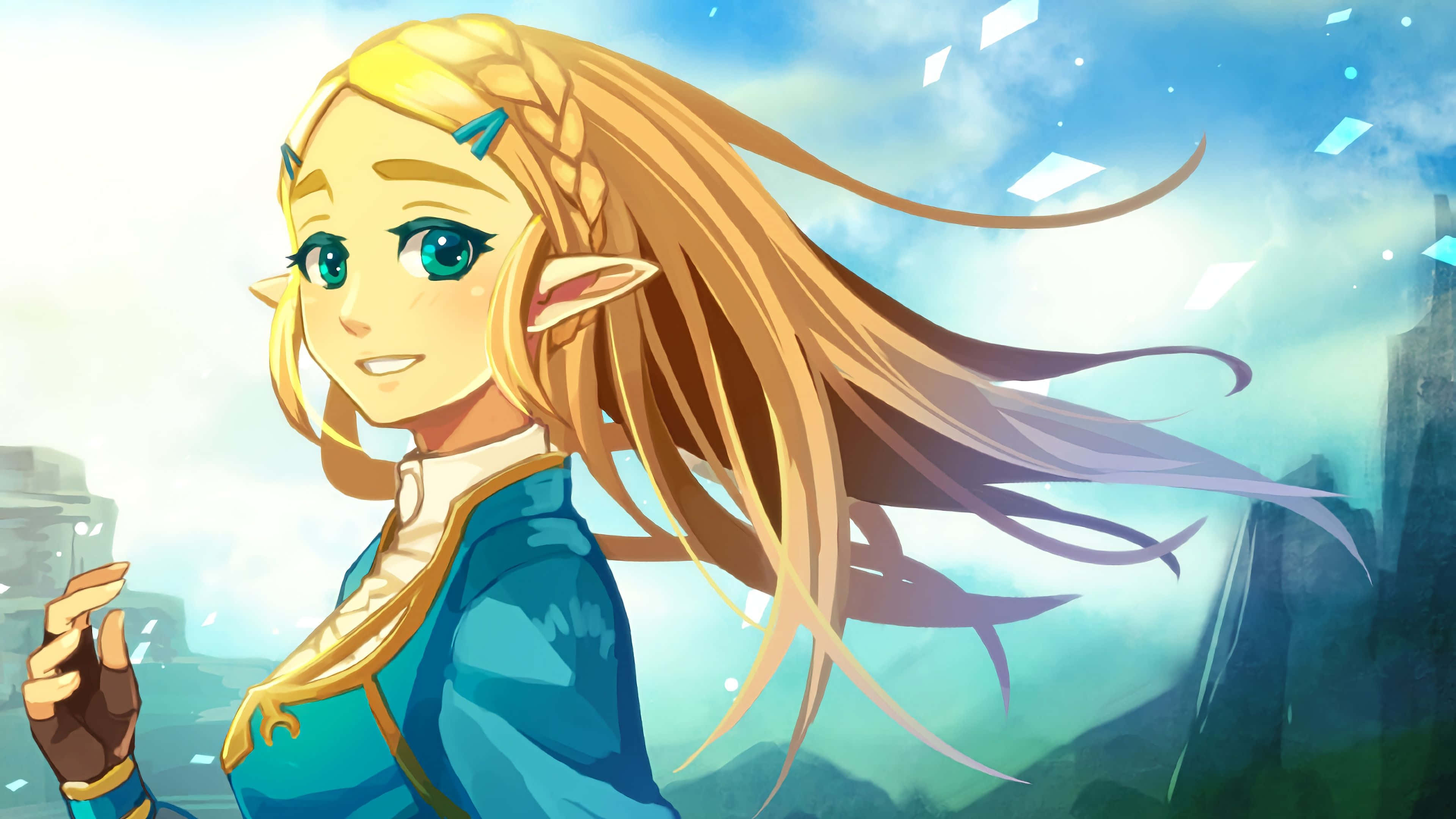 Ontsluit Antieke Geheime in die Koninkryk van Hyrule Muurpapier