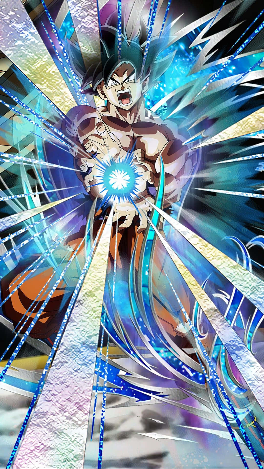 Goku Ultra Instink prente — Goku ultra instinct GIF Muurpapier