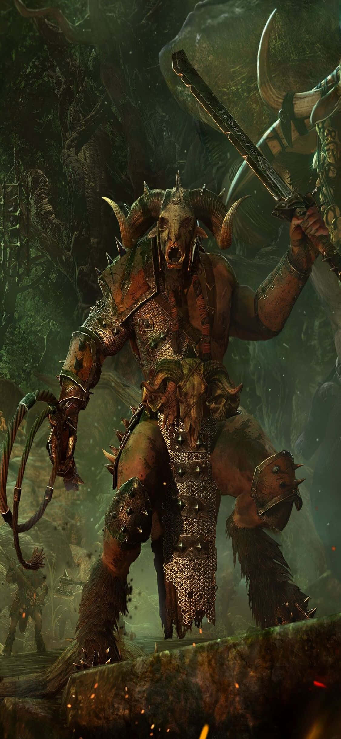 Ontsluit die Opwindende Wêreld van Total War: Warhammer met die Nuutste iPhone X Muurpapier