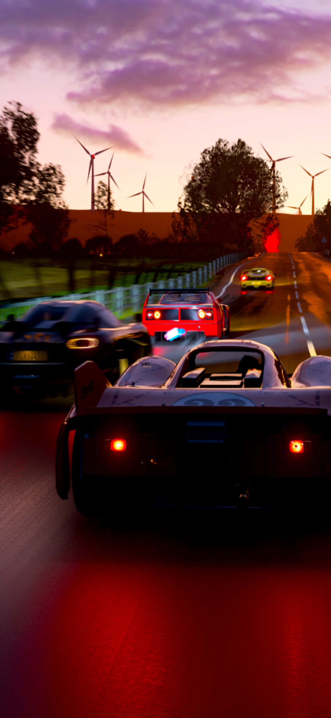 Ontsluit 'n Nuwe Wêreld van Pure Pret en Adrenalien met 'Forza Horizon 4' op die iPhone Xs Muurpapier
