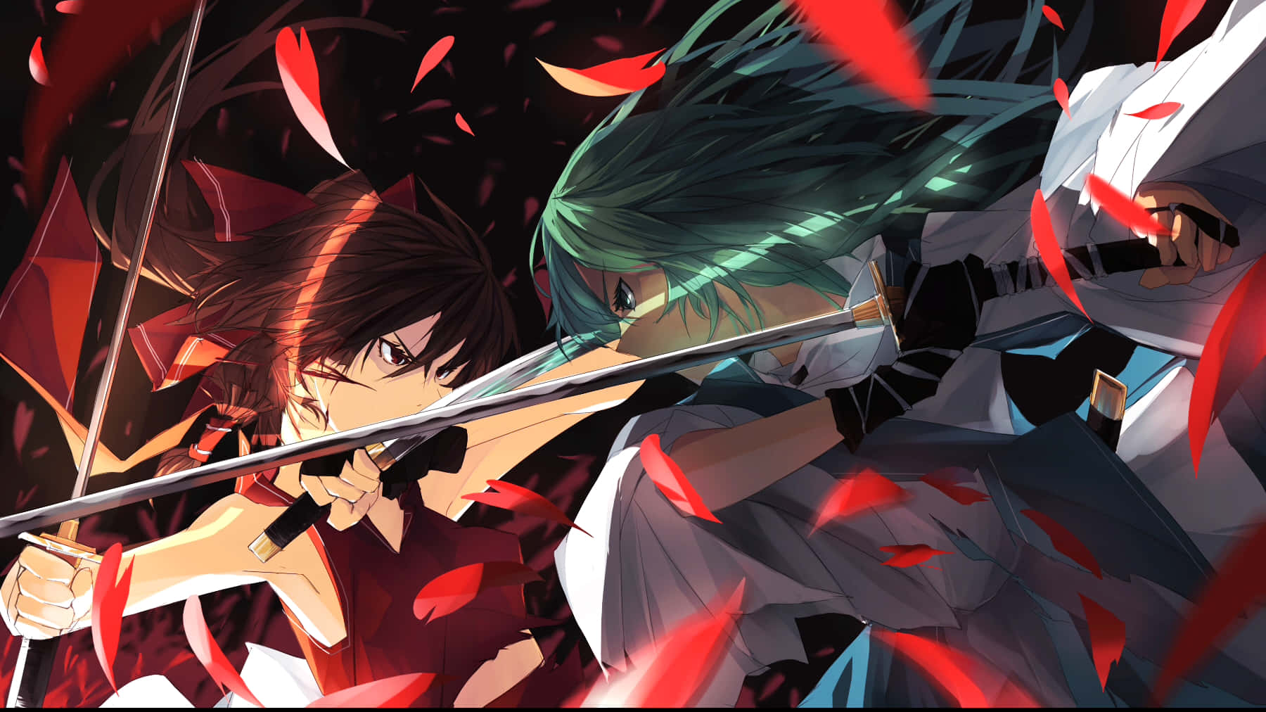 Ontsluit Ultieme Kragte in Anime Fight Muurpapier