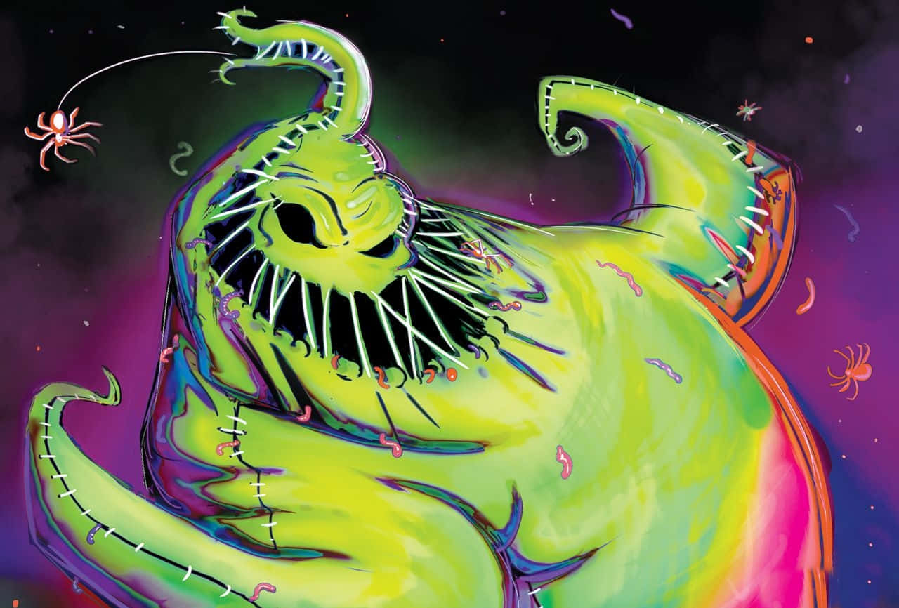 Oogie Boogie Fan Kuns Muurpapier