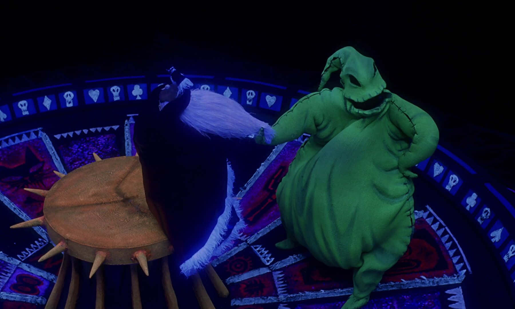 Oogie Boogie Skurk Muurpapier