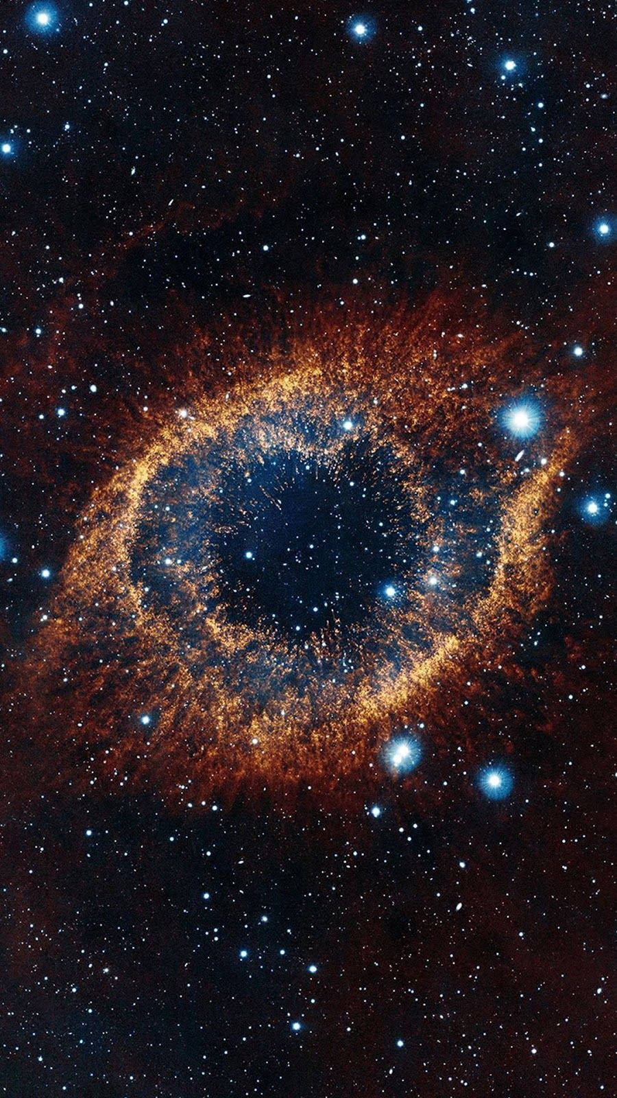 Oogvormige Newel Galaxy Live Muurpapier