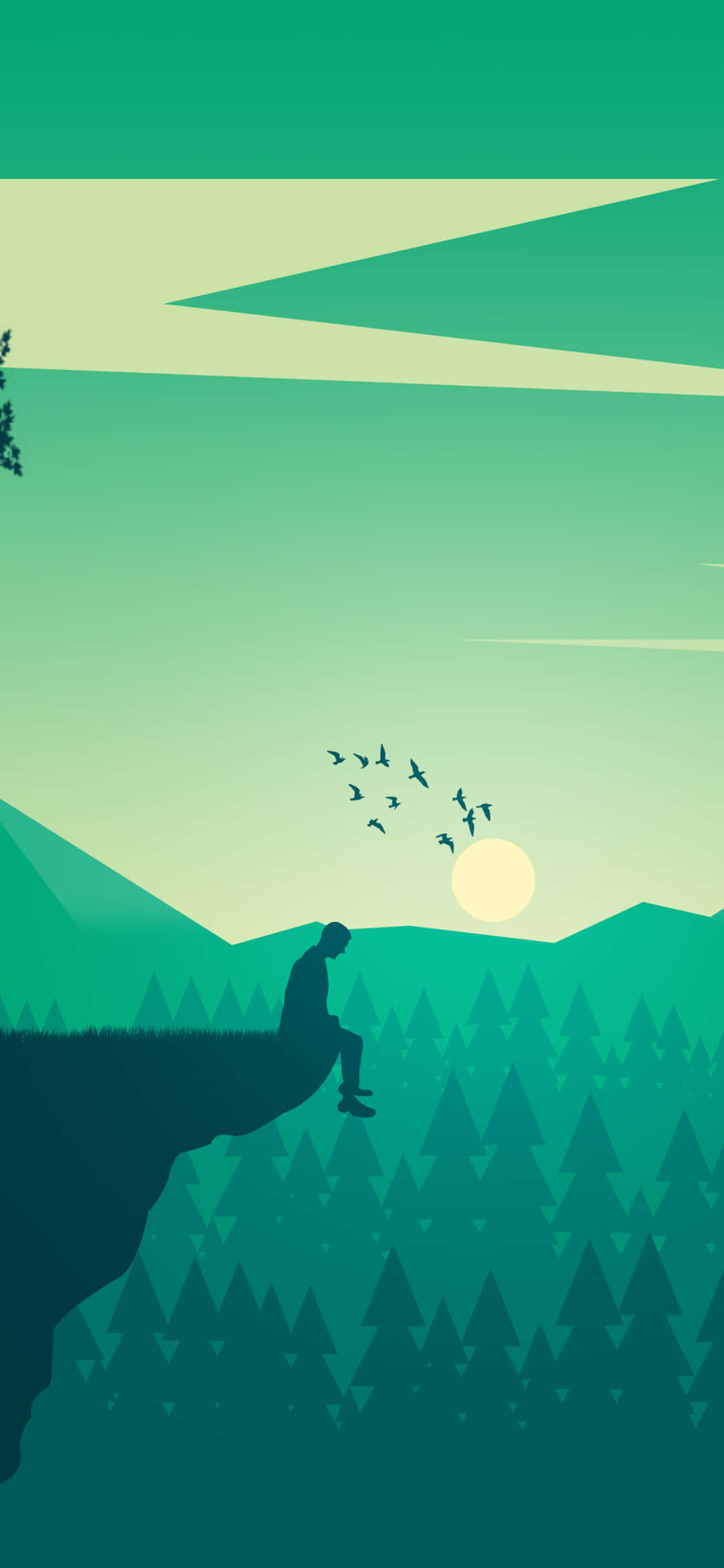 Oorkom jou depressie met die regte ondersteuning Muurpapier