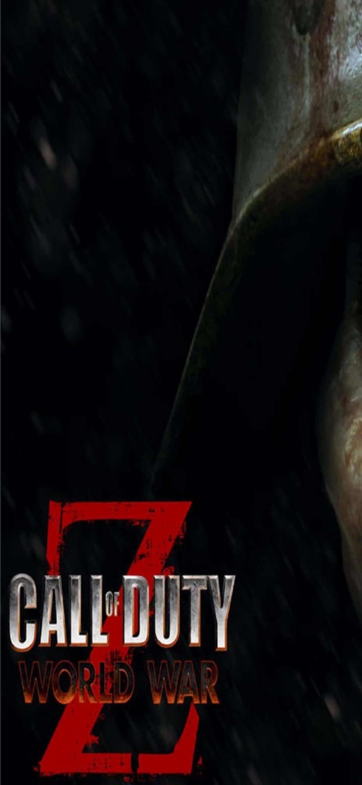 Oorkruisplakkaat iPhone XS Max World War Z-agtergrond Muurpapier
