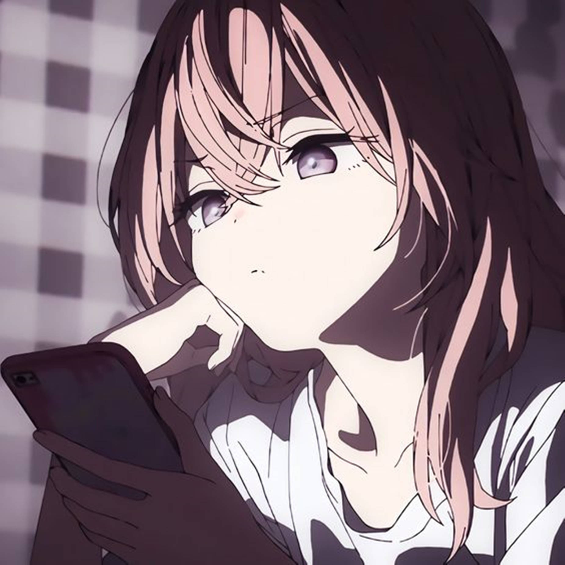 Oorredende Anime Karakter PFP Muurpapier