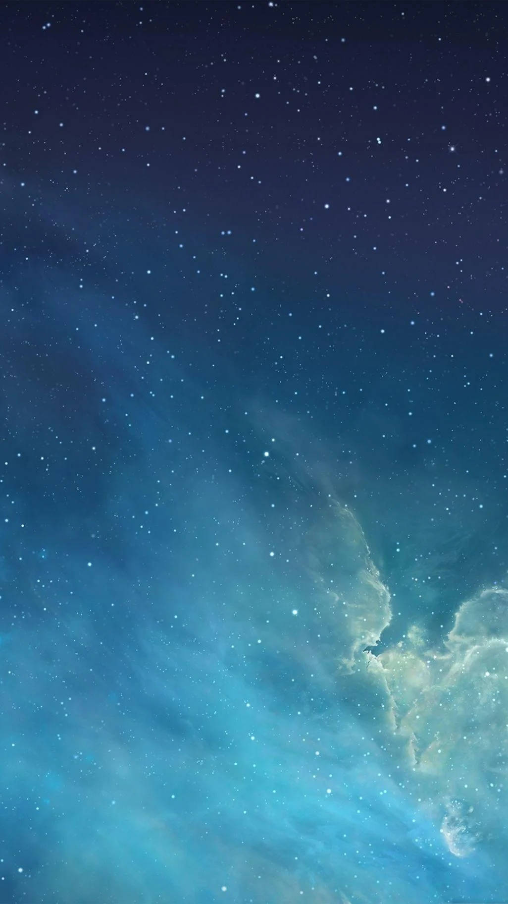 Oorspronklike Sterrenaghemel iPhone 4 — Naghemel GIF Muurpapier