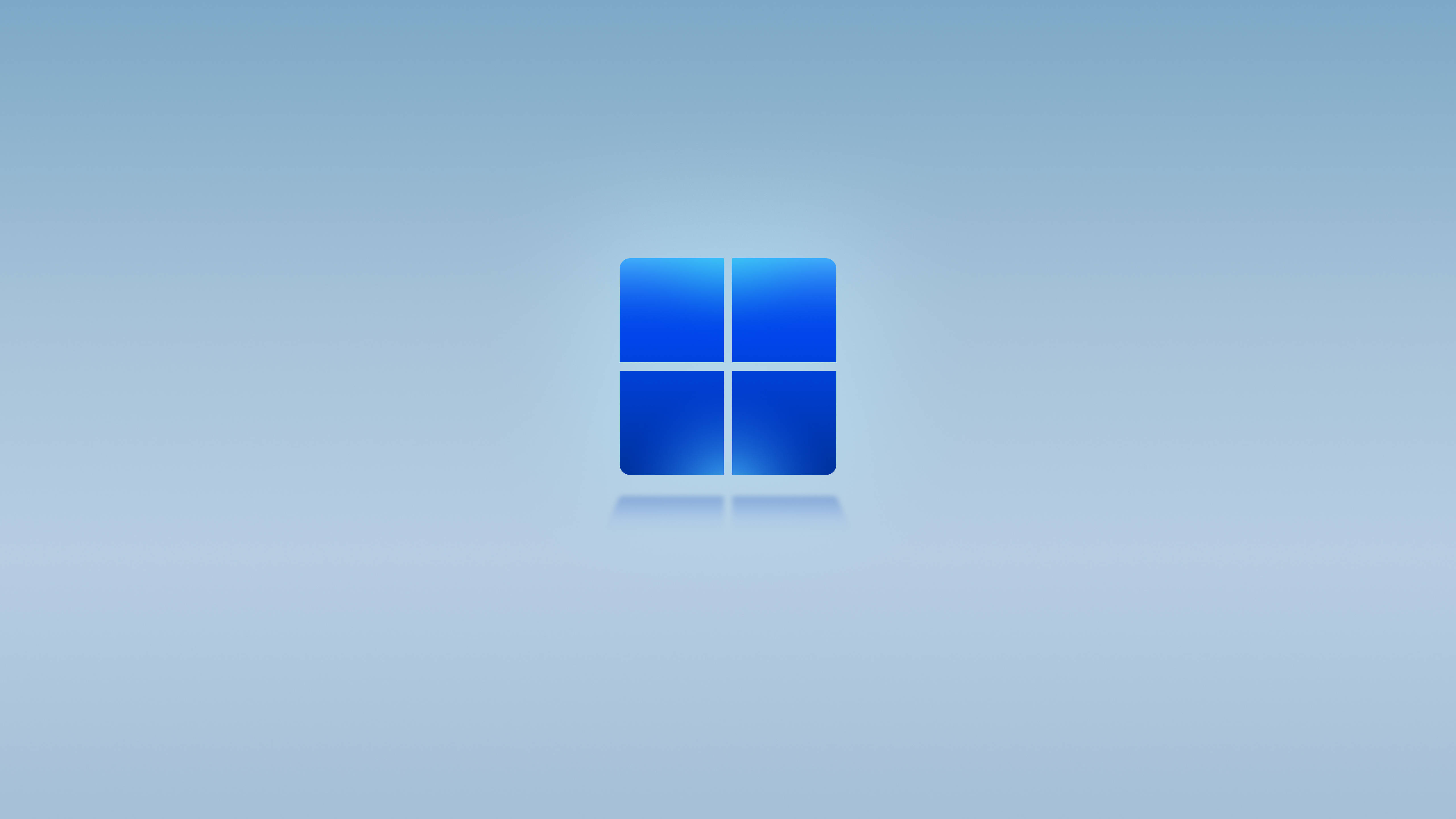 Oorspronklike Windows 11 Blou Muurpapier