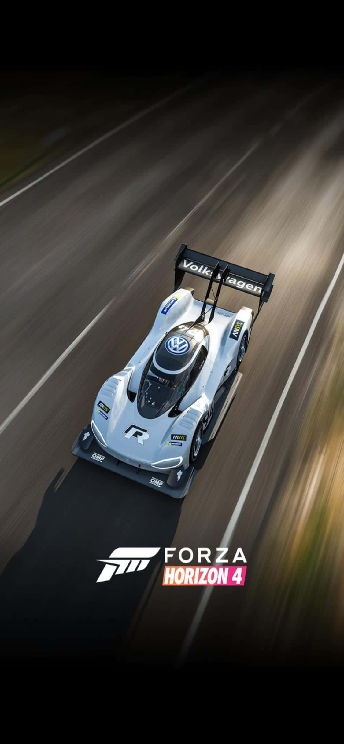 Oortref die vinnigste mededingers in Forza Horizon 4 met die iPhone Xs Muurpapier