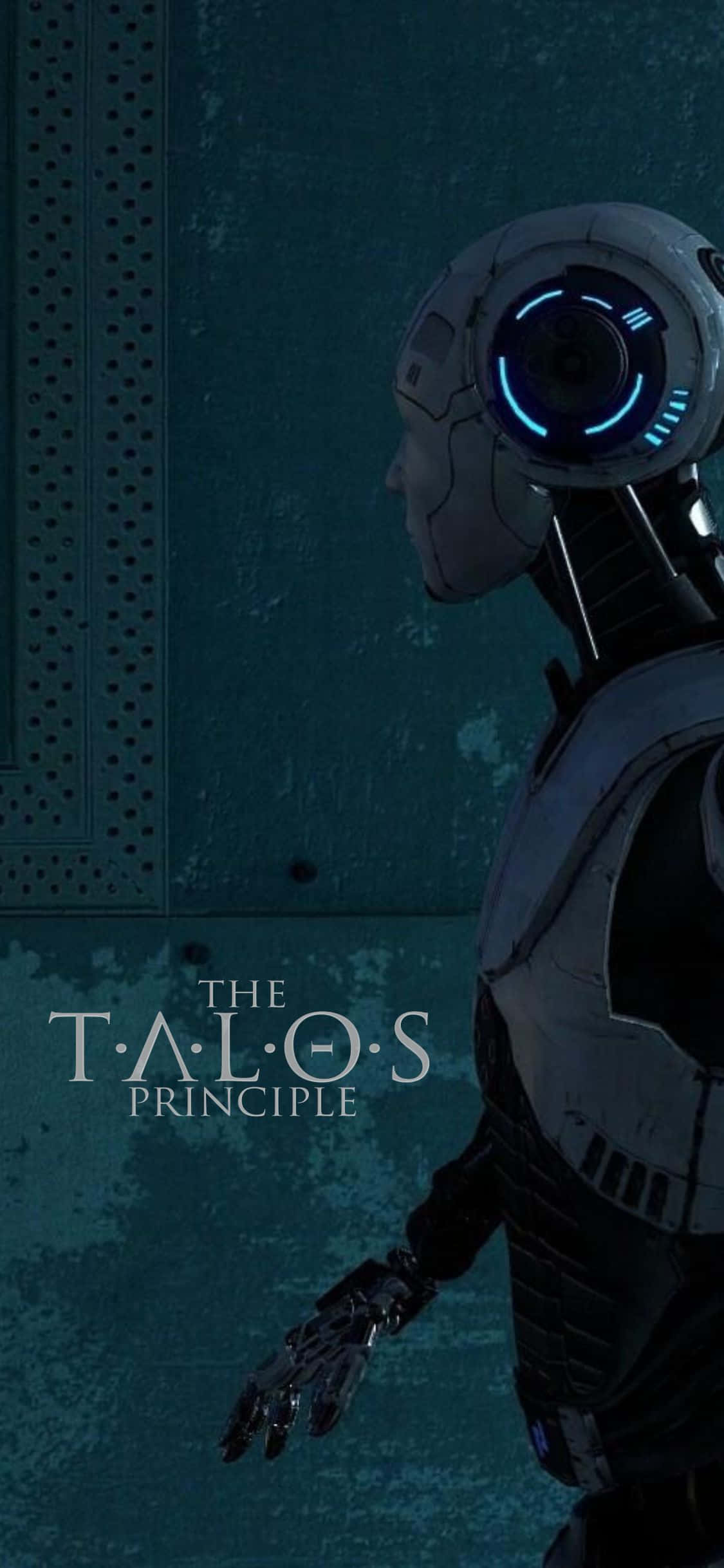 Oorwin die raaisels van The Talos Principle op jou iPhone Xs Muurpapier