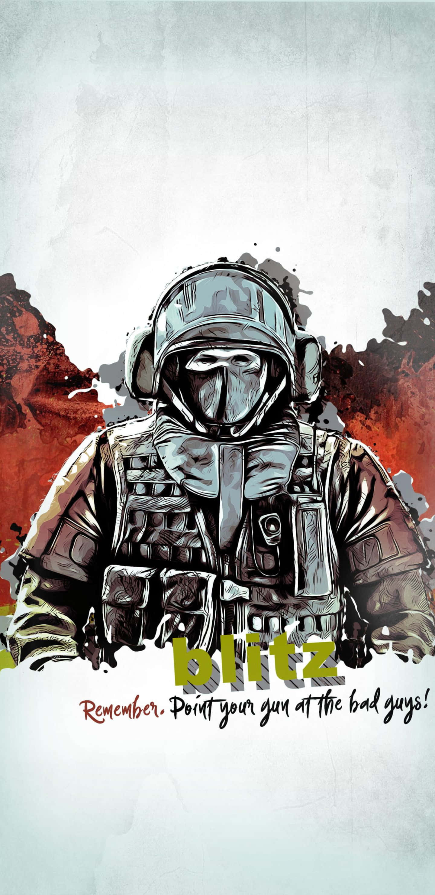 Oorwin jou vyande in Rainbow Six Siege op jou Google Pixel 3xl Muurpapier