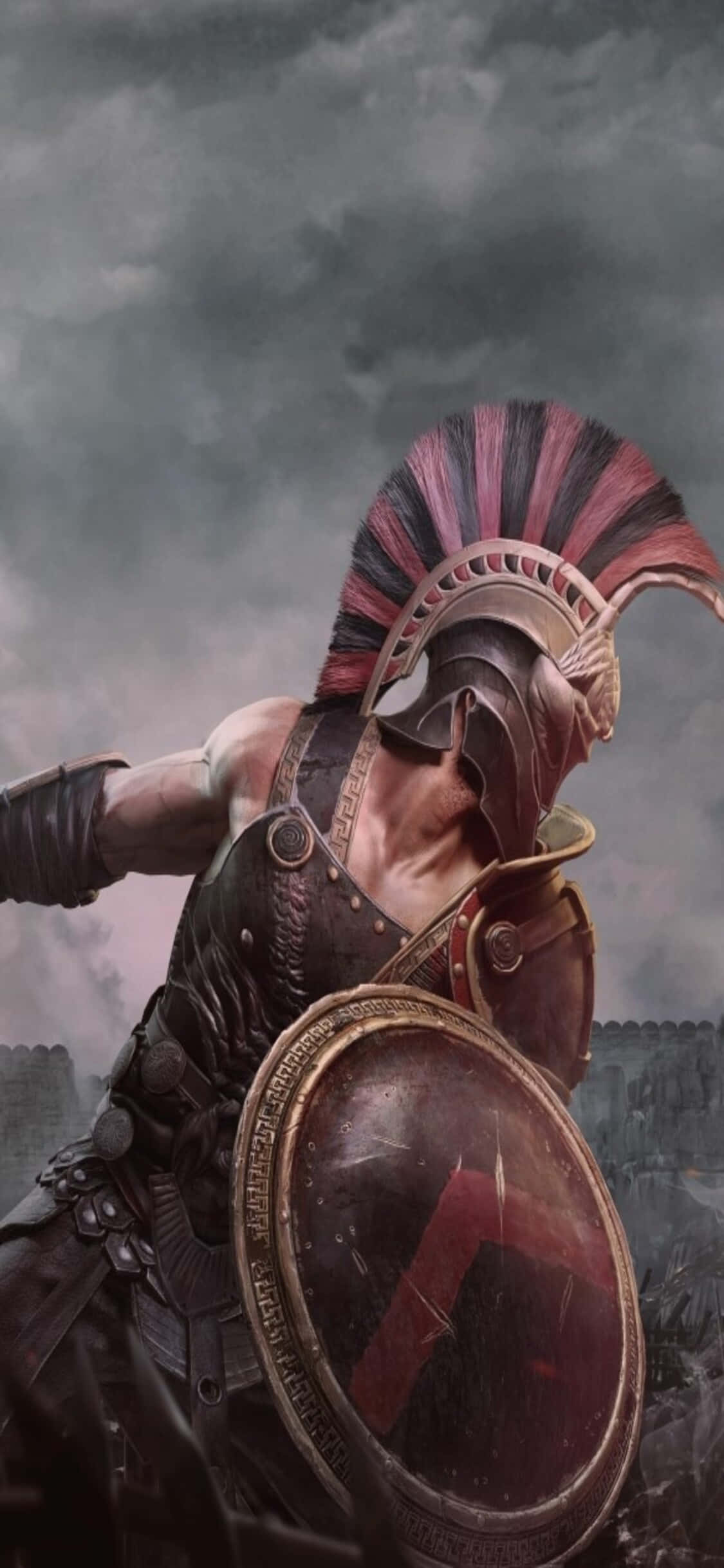 Oorwin jou vyande en regeer die wêreld in Total War Rome 2 op jou iPhone Xs Muurpapier