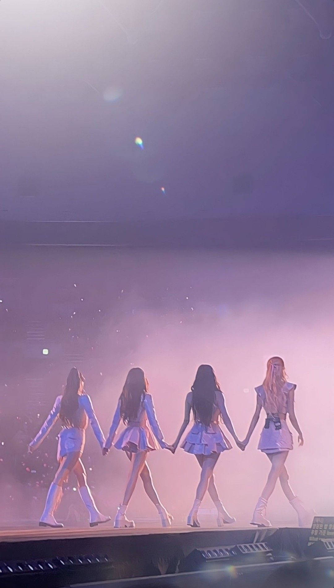 Op Verhoog Blackpink Esteties Muurpapier