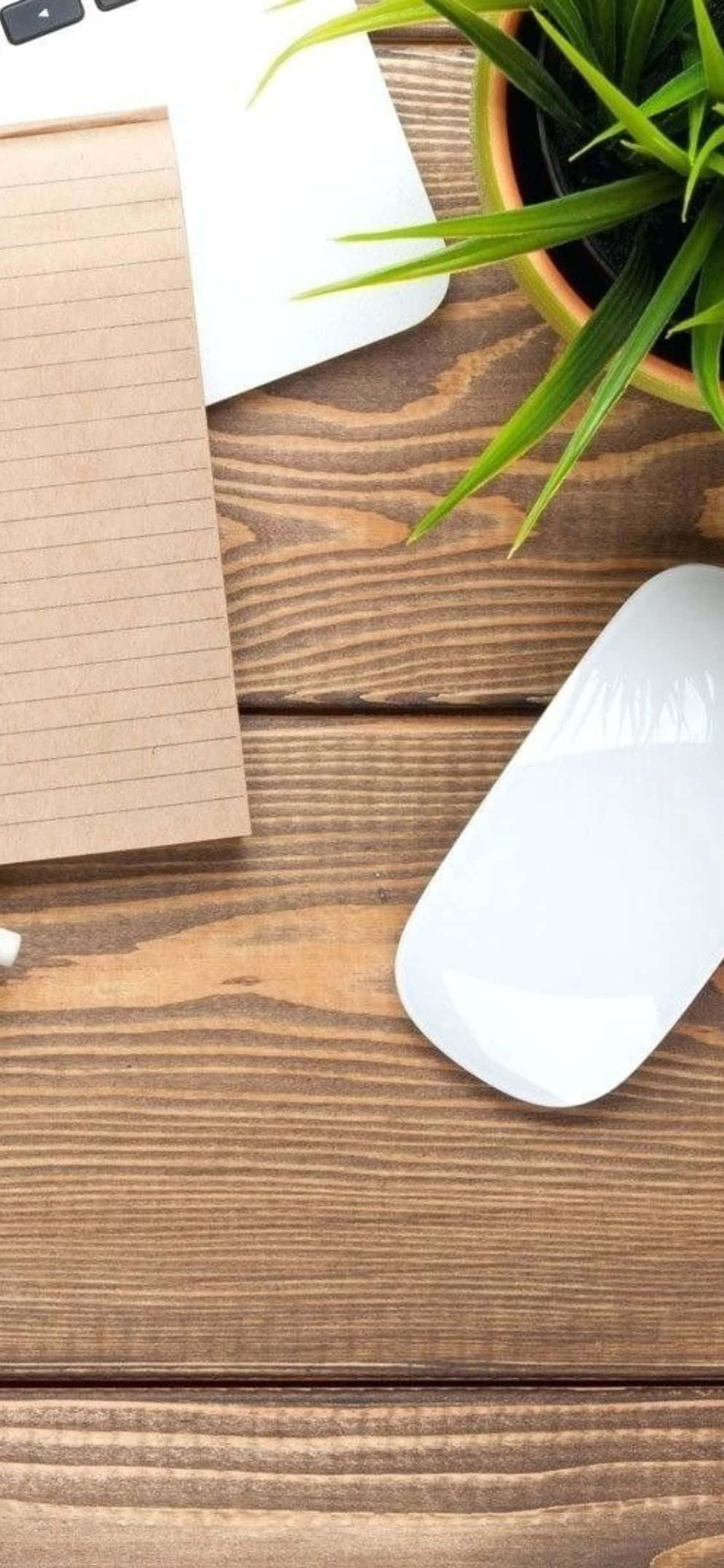 Opgradering van die Tegnologie: iPhone Xs Lessenaar Muurpapier