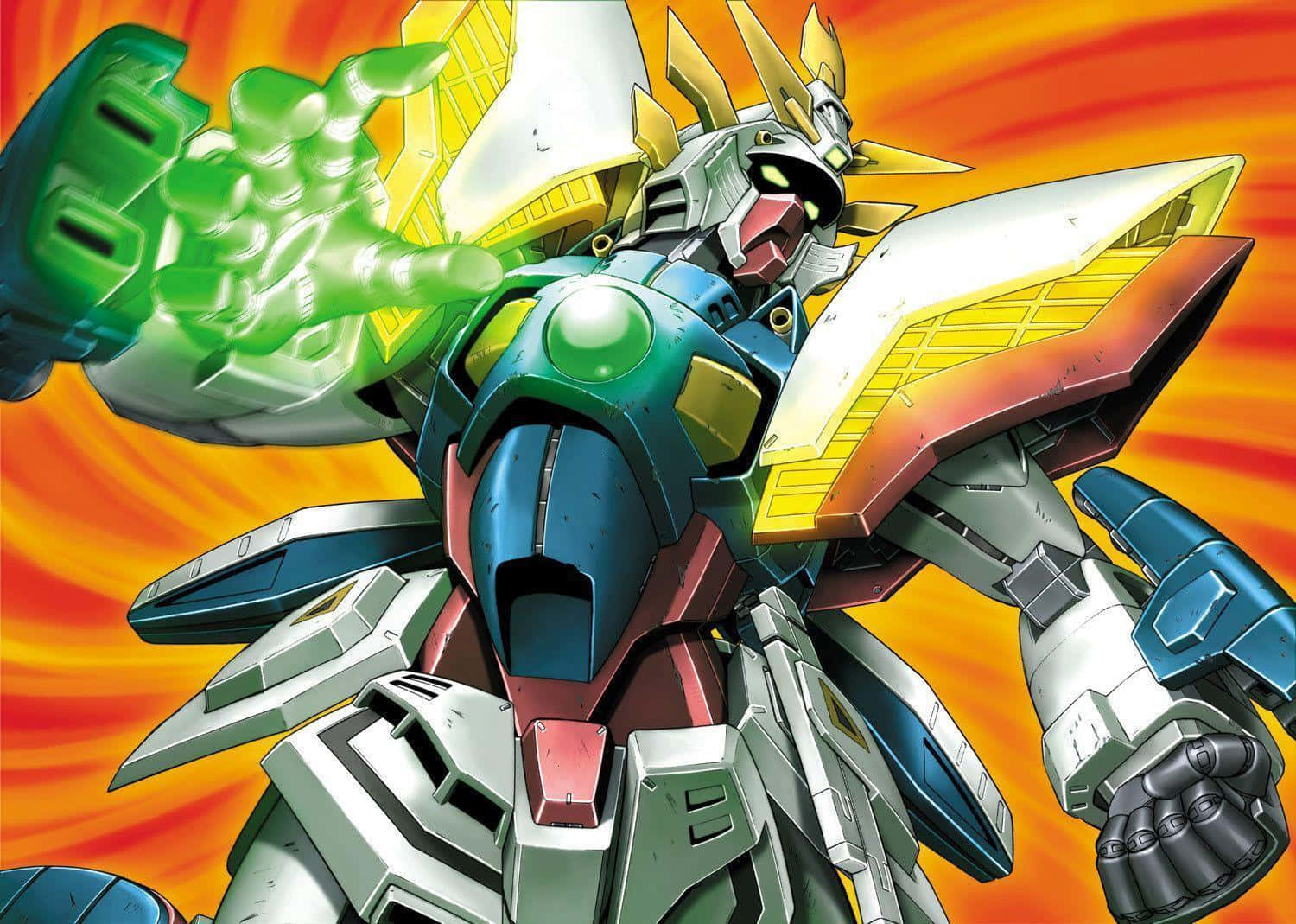 Opkoms van die Gunpla – Gundam-kunswerk Muurpapier