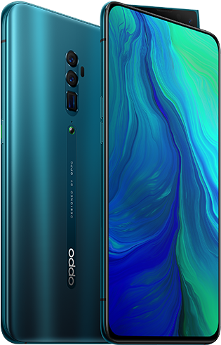Oppo Slimfoon Dubbele Kamera Ontwerp Muurpapier