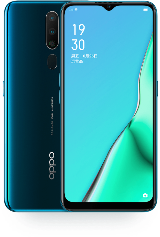 Oppo Slimfoon Vertoon- en Kamera-ontwerp Muurpapier