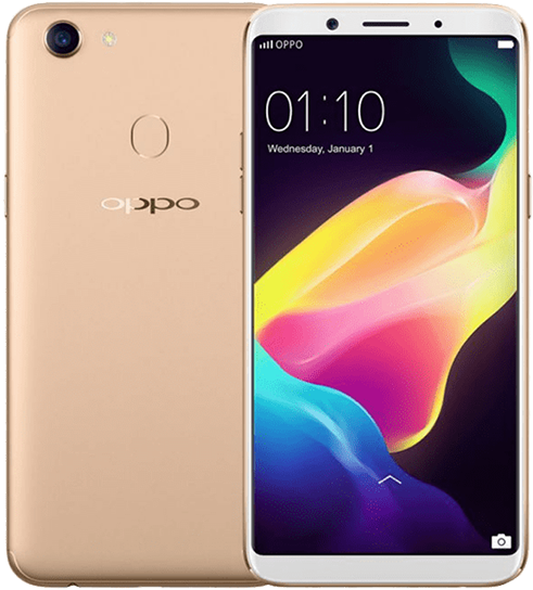 Oppo Slimfoon Voor- en Agaanskou Muurpapier