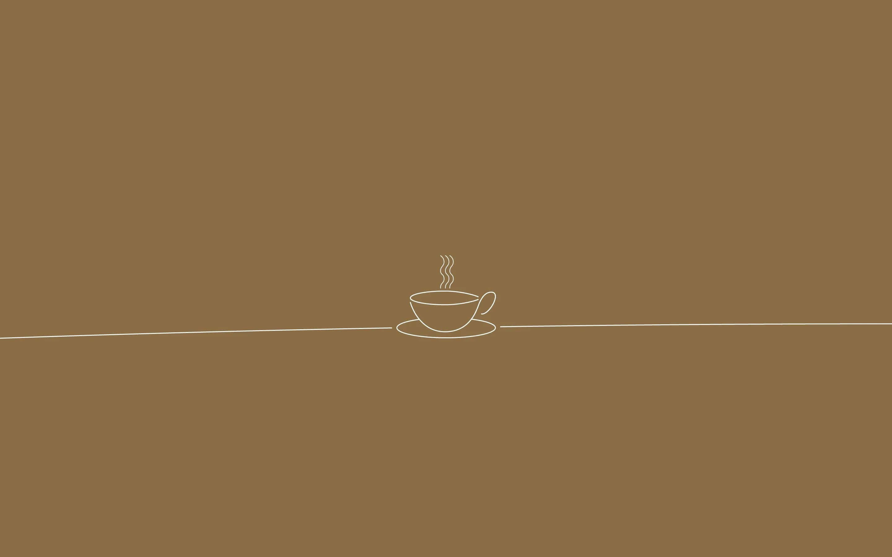 Opvallende Estetiese Minimalisme Muurpapier