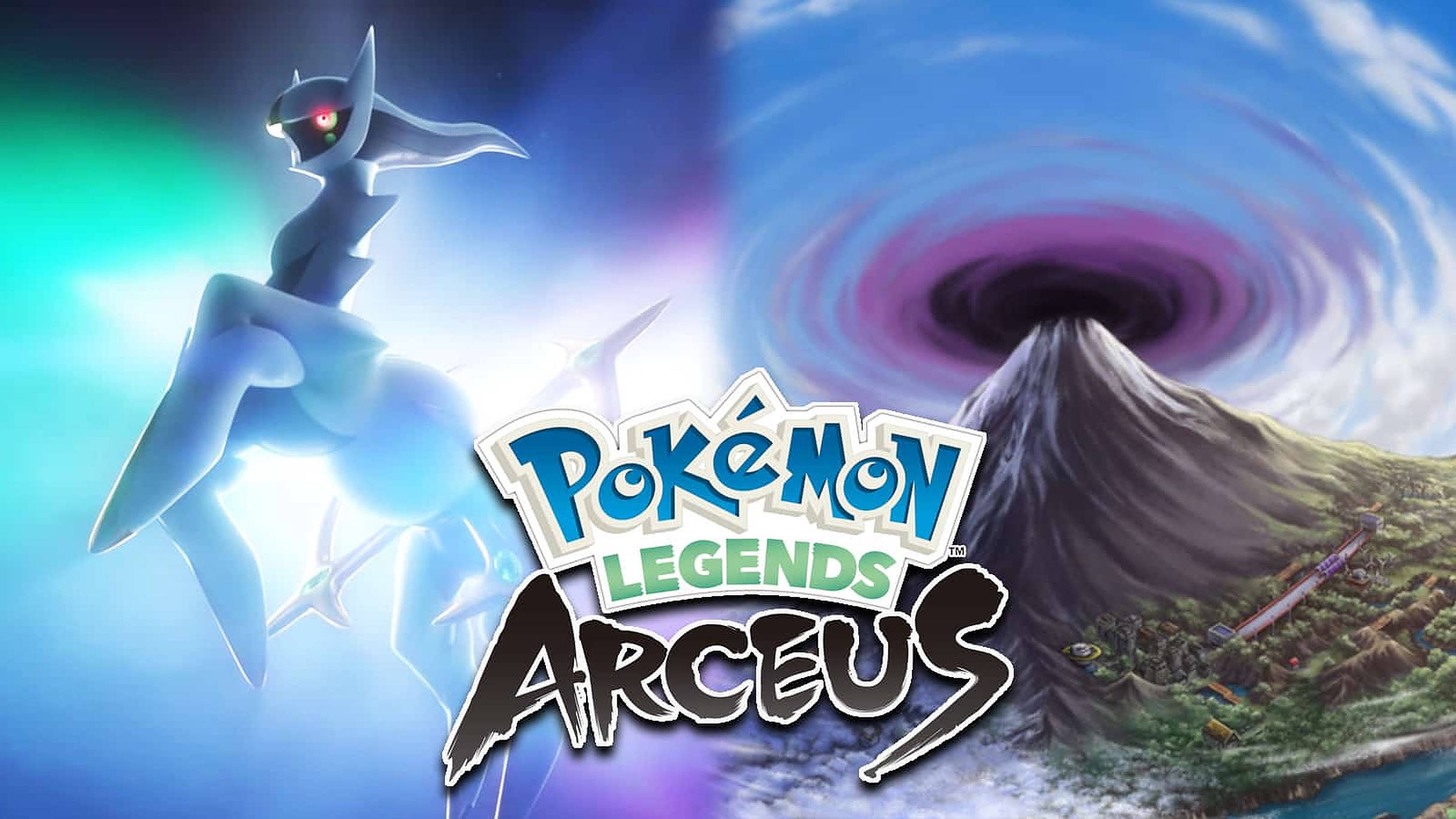 Opwindende Pokemon Avontuur in Pokemon Legends: Arceus Muurpapier