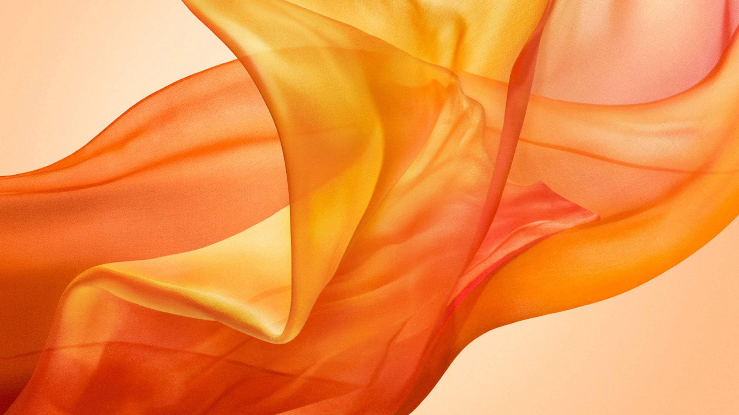 Oranje MacBook Air Muurpapier