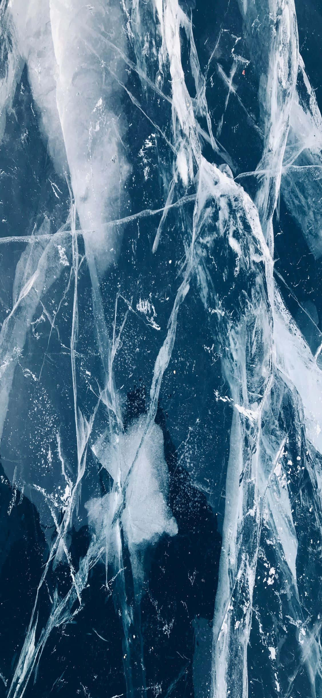 Oseaanblou iPhone X Marmer Agtergrond Muurpapier