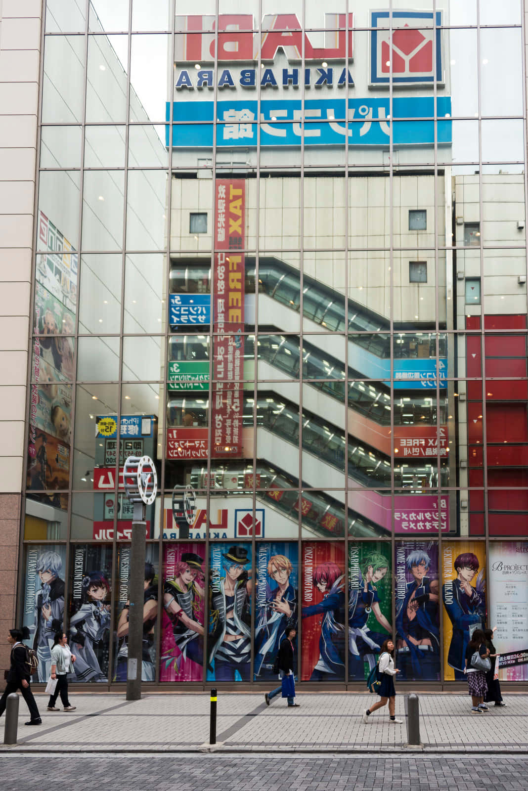 Otaku-kultuur-entoesias wat anime en manga geniet Muurpapier