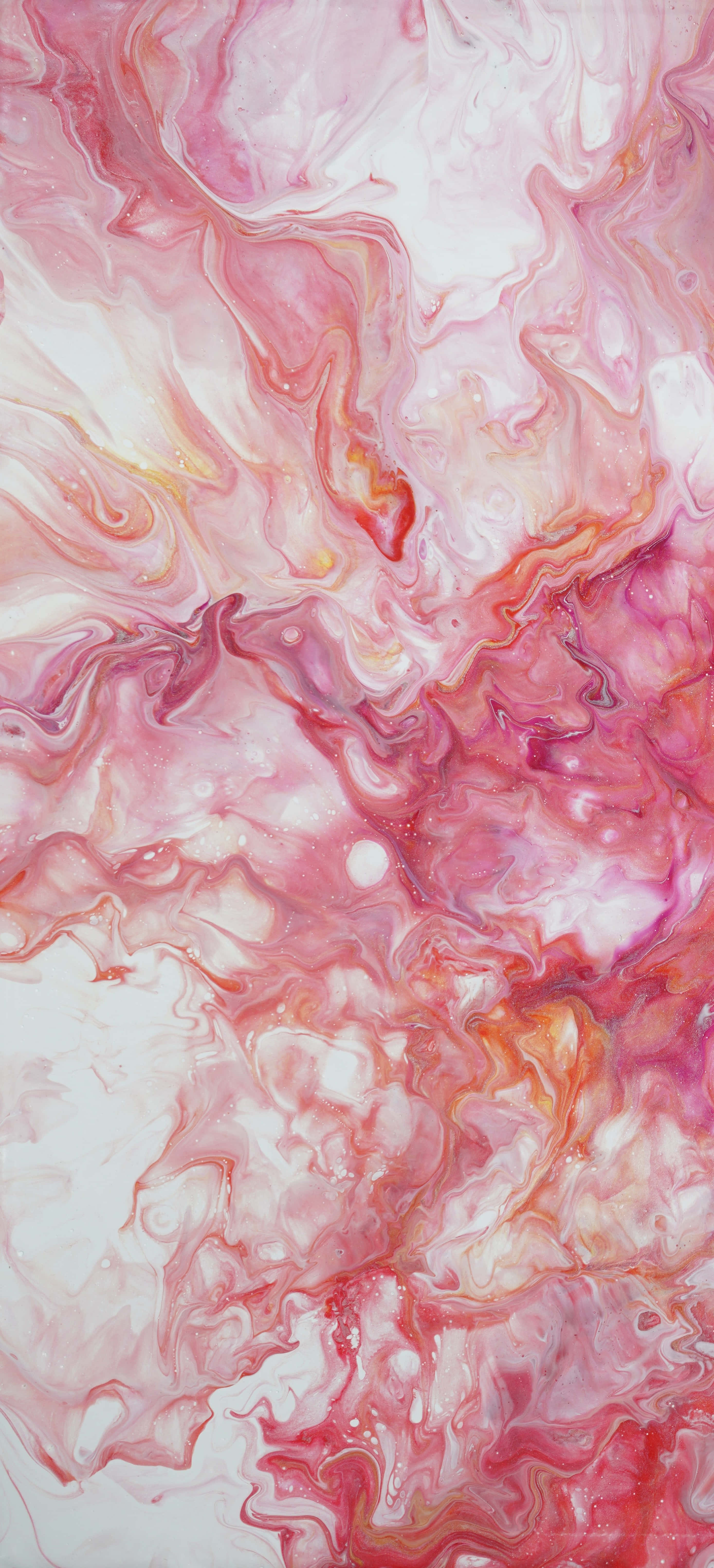 Ou Roos iPhone X Marmer Agtergrond Muurpapier