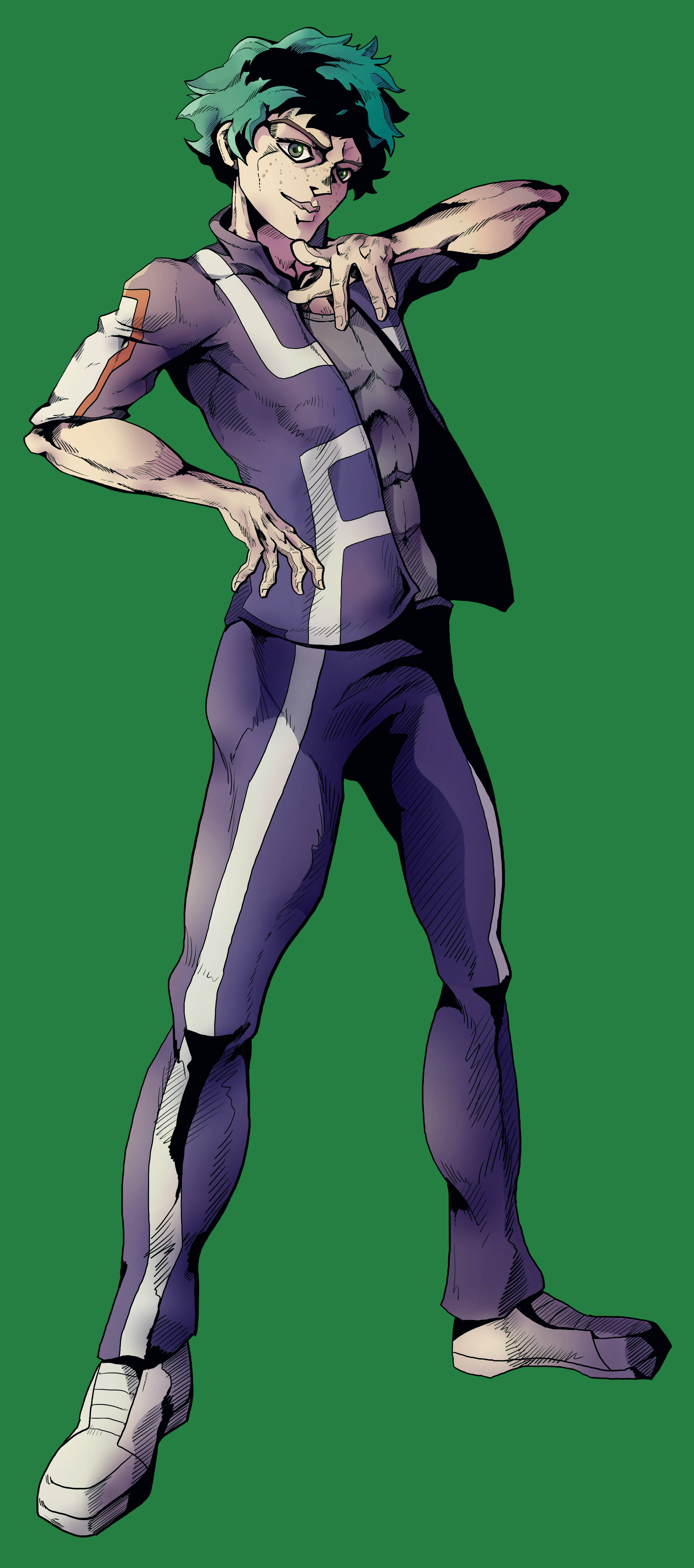 Ouer Izuku Midoriya 4K Muurpapier