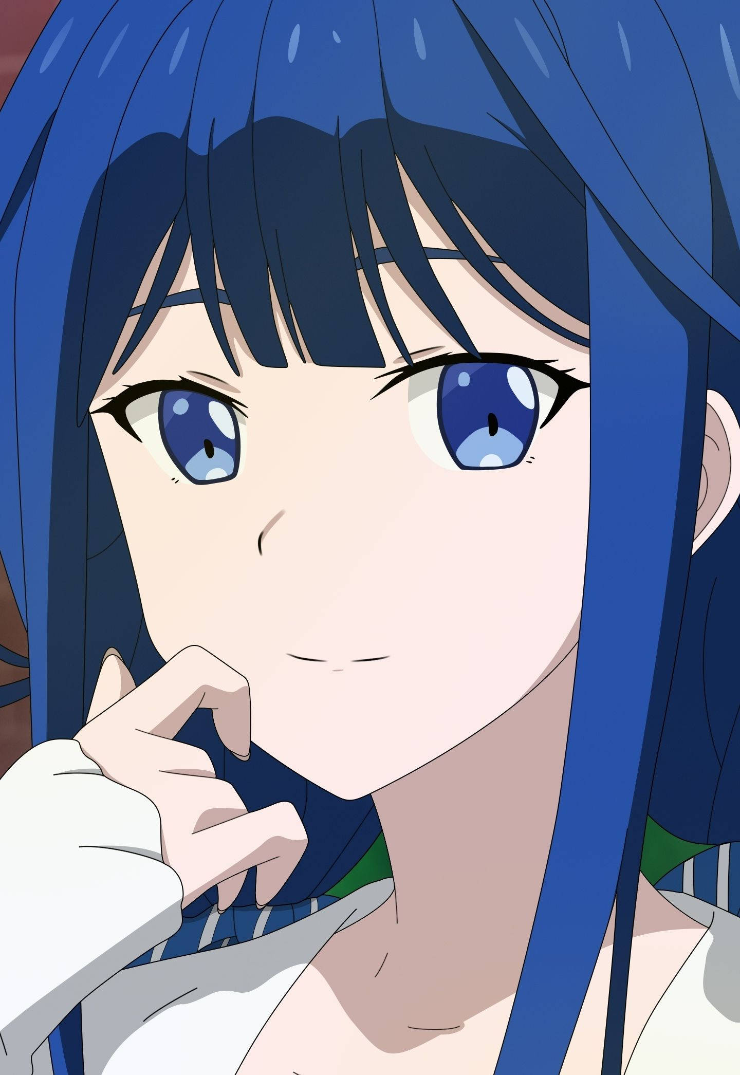 Oulike Anime PFP Aki Adagaki Muurpapier