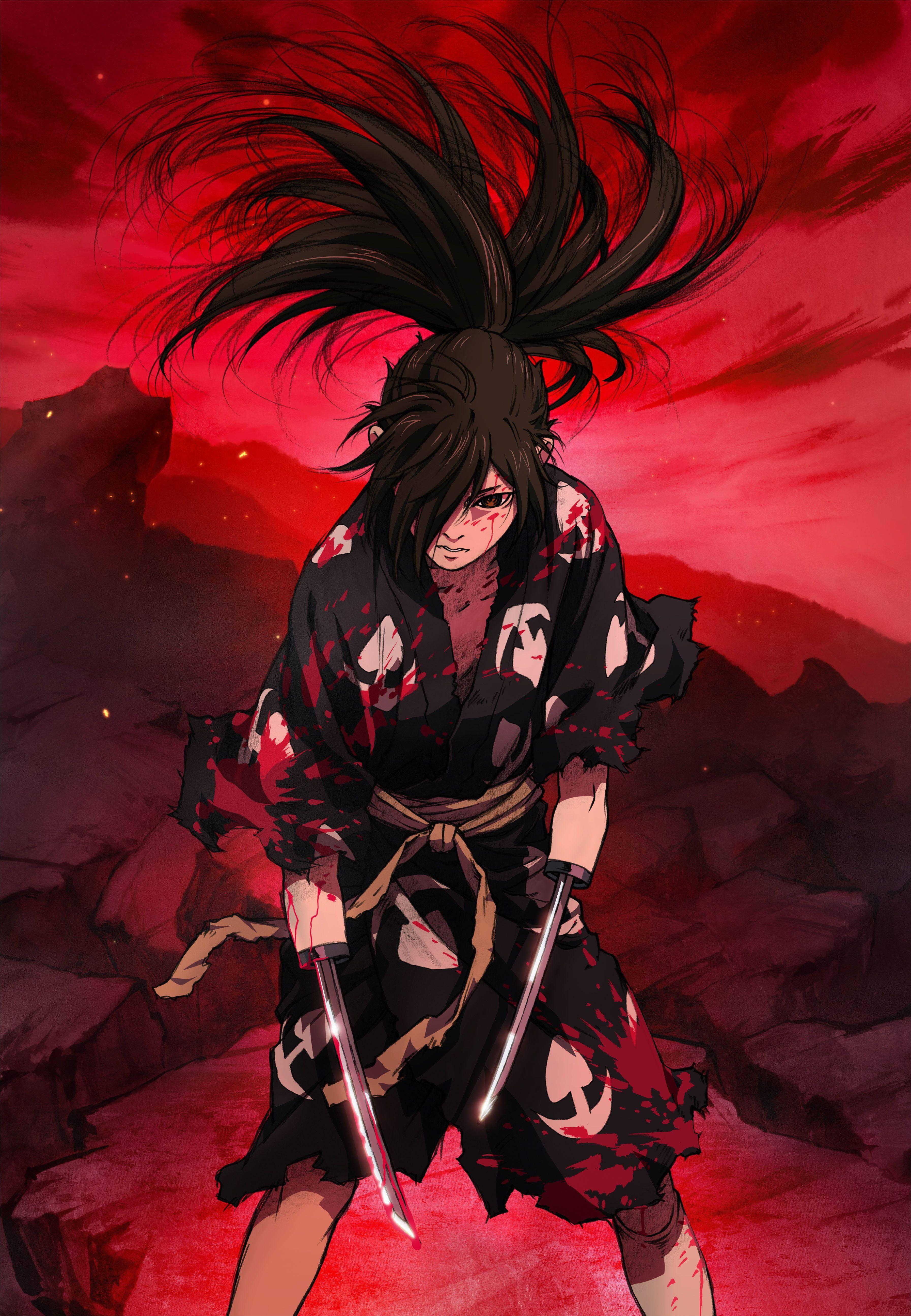 Oulike Anime PFP Hyakkimaru Muurpapier