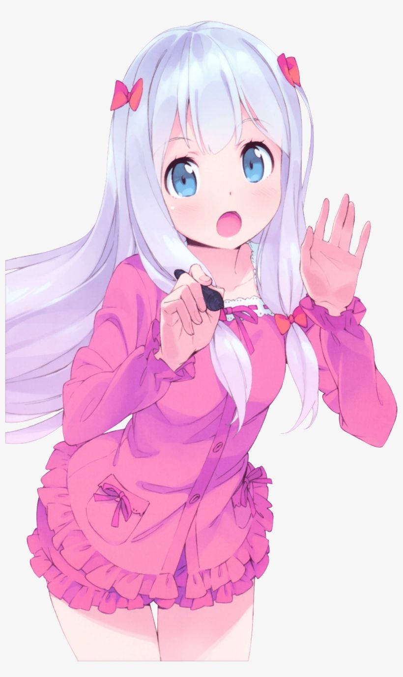 Oulike Anime Profielfoto Izumi Sagiri Muurpapier
