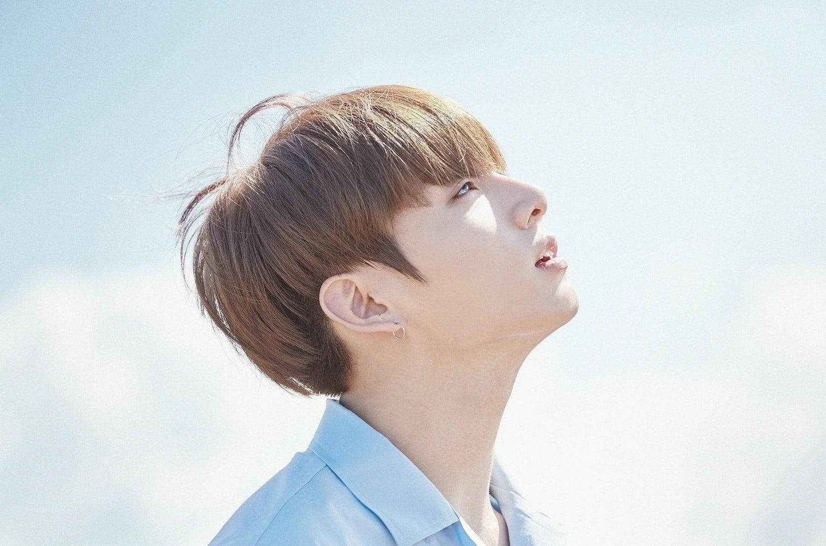 Oulike BTS Jungkook Syprofiel Muurpapier